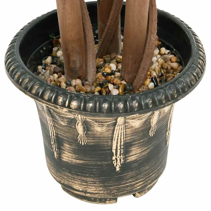 Plantă artificială cimișir cu ghiveci verde 119cm formă minge - WALTI WALTI