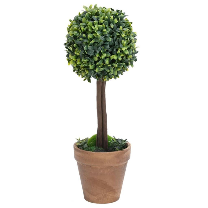 Plante artificiale cimișir cu ghiveci, 2 buc. verde 41 cm minge - WALTI WALTI