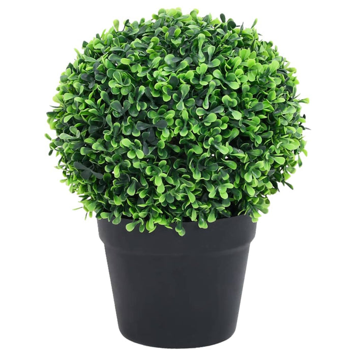 Plante artificiale cimișir cu ghiveci, 2 buc. verde 27 cm minge - WALTI WALTI