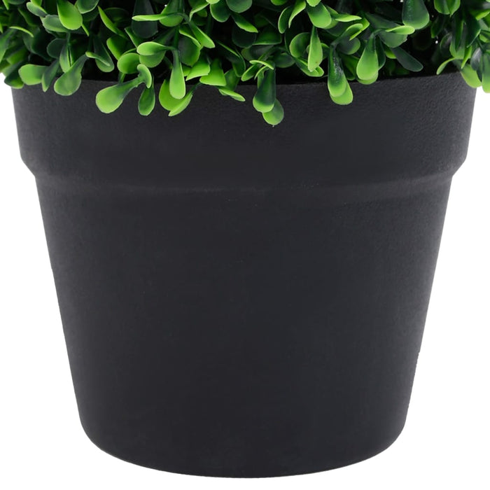 Plante artificiale cimișir cu ghiveci, 2 buc. verde 27 cm minge - WALTI WALTI