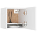 Set de dulapuri TV, 8 piese, alb, lemn prelucrat - WALTI WALTI