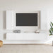 Set dulapuri TV, 5 piese, alb, lemn prelucrat - WALTI WALTI
