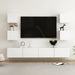 Set dulapuri TV, 6 piese, alb, lemn prelucrat - WALTI WALTI