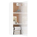 Set dulapuri TV, 10 piese, alb, lemn prelucrat - WALTI WALTI