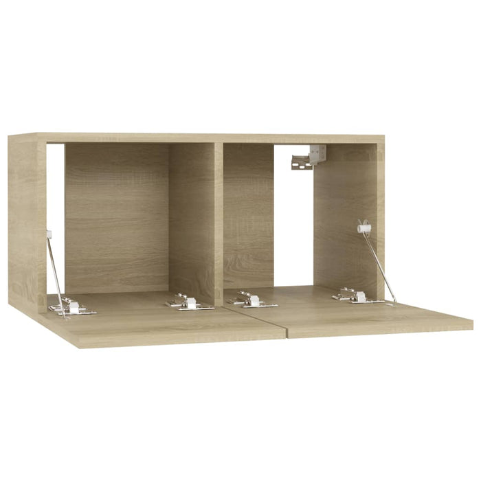 Dulapuri TV, 4 buc., stejar sonoma, 60x30x30 cm, lemn prelucrat - WALTI WALTI