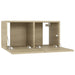 Dulapuri TV, 4 buc., stejar sonoma, 60x30x30 cm, lemn prelucrat - WALTI WALTI