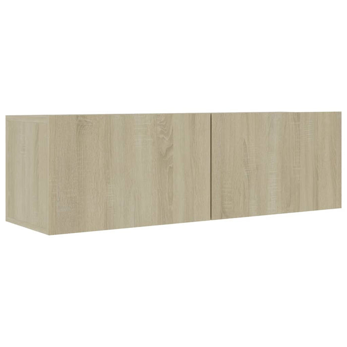 Dulapuri TV, 4 buc., stejar sonoma, 100x30x30 cm lemn prelucrat - WALTI WALTI