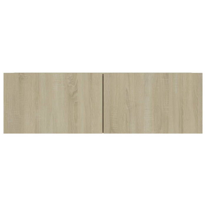 Dulapuri TV, 4 buc., stejar sonoma, 100x30x30 cm lemn prelucrat - WALTI WALTI