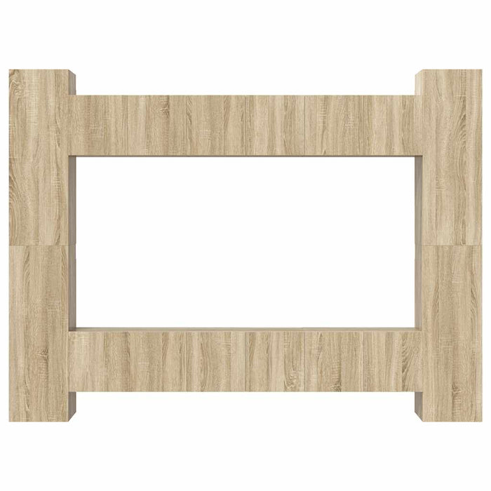 Set de dulapuri TV, 10 piese, stejar sonoma, lemn prelucrat - WALTI WALTI