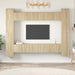 Set de dulapuri TV, 10 piese, stejar sonoma, lemn prelucrat - WALTI WALTI