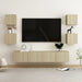 Set de dulapuri TV, 6 piese, stejar sonoma, lemn prelucrat - WALTI WALTI