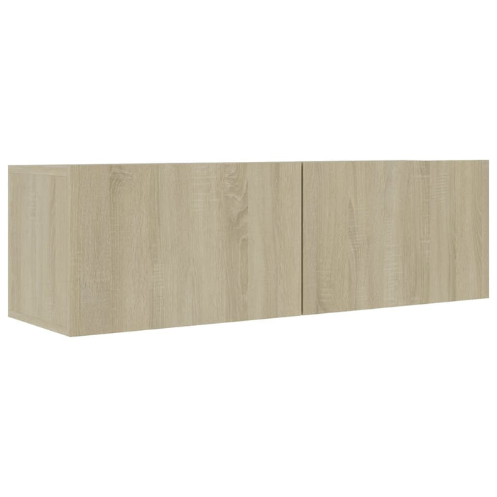 Set de dulapuri TV, 6 piese, stejar sonoma, lemn prelucrat WALTI