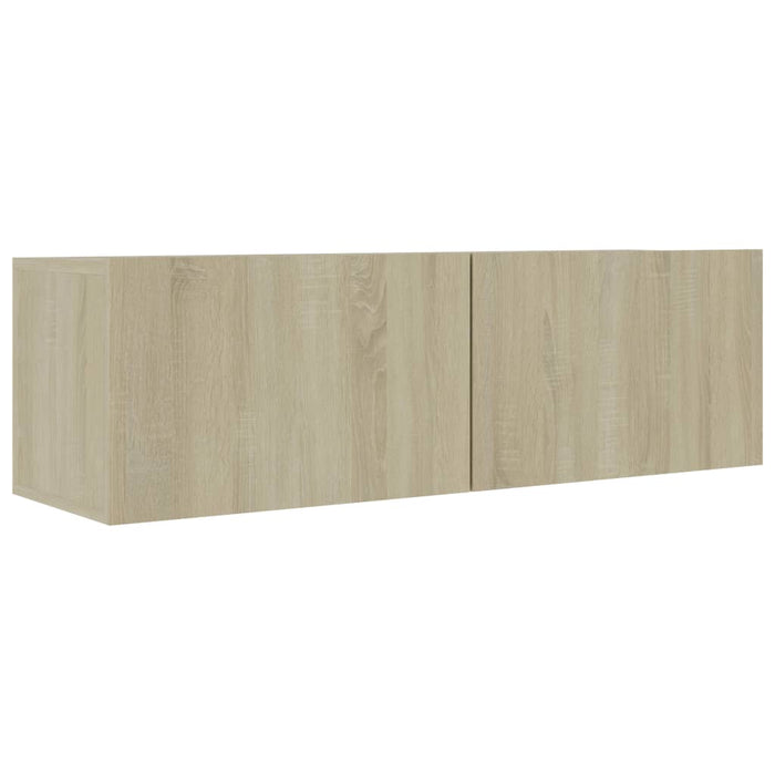 Set de dulapuri TV, 5 piese, stejar sonoma, lemn prelucrat - WALTI WALTI