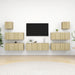 Set dulapuri TV, 7 piese, stejar sonoma, lemn prelucrat - WALTI WALTI