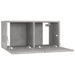 Dulapuri TV, 4 piese, gri beton, 60x30x30 cm, lemn prelucrat - WALTI WALTI