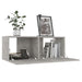 Dulapuri TV, 4 buc., gri beton, 80x30x30 cm, lemn prelucrat - WALTI WALTI
