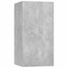 Set dulapuri TV, 4 piese, gri beton, lemn prelucrat - WALTI WALTI