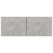 Set de dulap TV, 8 piese, gri beton, lemn prelucrat - WALTI WALTI