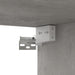 Set de dulap TV, 8 piese, gri beton, lemn prelucrat - WALTI WALTI