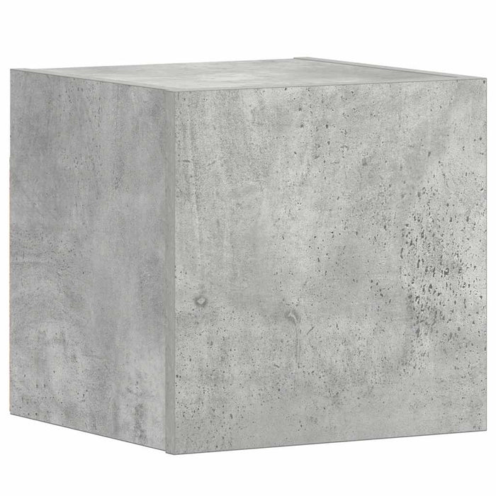 Set de dulapuri TV, 5 piese, gri beton, lemn prelucrat - WALTI WALTI