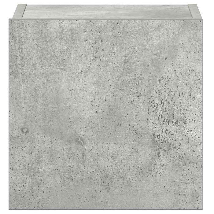 Set de dulapuri TV, 5 piese, gri beton, lemn prelucrat - WALTI WALTI
