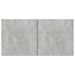 Set de dulapuri TV, 7 piese, gri beton, lemn prelucrat - WALTI WALTI