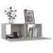 Set de dulapuri TV, 7 piese, gri beton, lemn prelucrat - WALTI WALTI