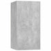 Set de dulapuri TV, 7 piese, gri beton, lemn prelucrat - WALTI WALTI