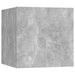 Set de dulapuri TV, 6 piese, gri beton, lemn prelucrat - WALTI WALTI