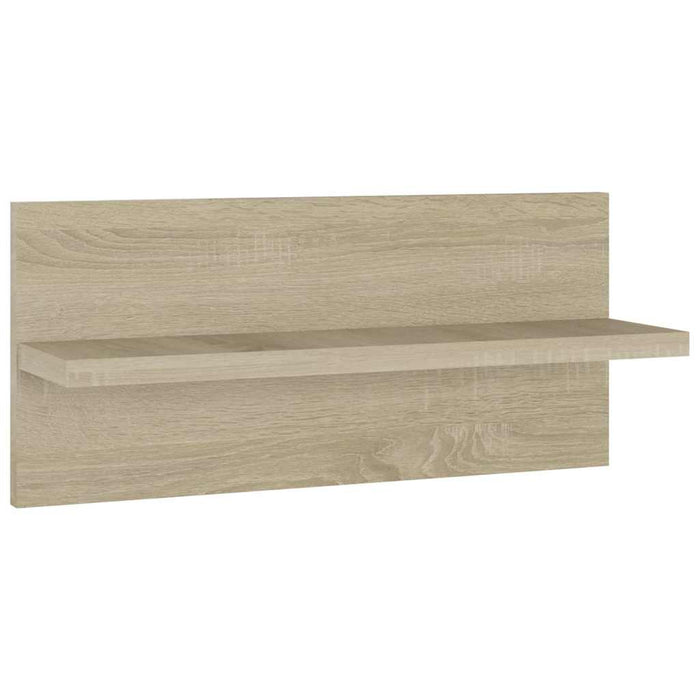 Rafturi de perete, 4 buc., stejar sonoma, 40x11,5x18 cm, PAL WALTI