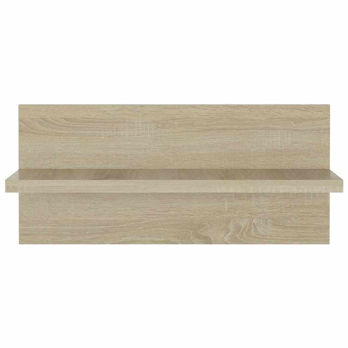 Rafturi de perete, 4 buc., stejar sonoma, 40x11,5x18 cm, PAL WALTI