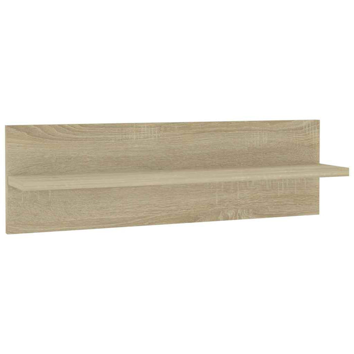 Rafturi de perete, 2 buc., stejar sonoma, 60x11,5x18 cm, PAL WALTI