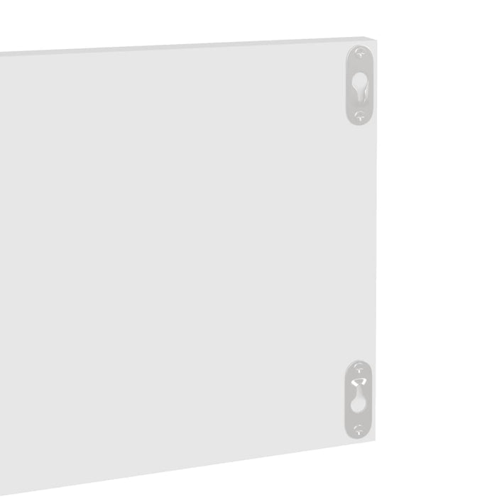 Rafturi de perete, 2 buc., alb, 80x11,5x18 cm, PAL - WALTI WALTI