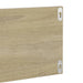 Rafturi de perete, 2 buc., stejar sonoma, 80x11,5x18 cm, PAL - WALTI WALTI
