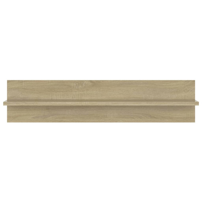 Rafturi de perete, 4 buc., stejar sonoma, 80x11,5x18 cm, PAL WALTI