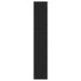 Raft de perete, negru, 36x16x90 cm, lemn prelucrat - WALTI WALTI