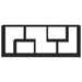 Raft de perete, negru, 36x16x90 cm, lemn prelucrat - WALTI WALTI