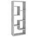 Raft de perete, gri beton, 36x16x90 cm, lemn prelucrat - WALTI WALTI
