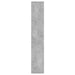Raft de perete, gri beton, 36x16x90 cm, lemn prelucrat - WALTI WALTI