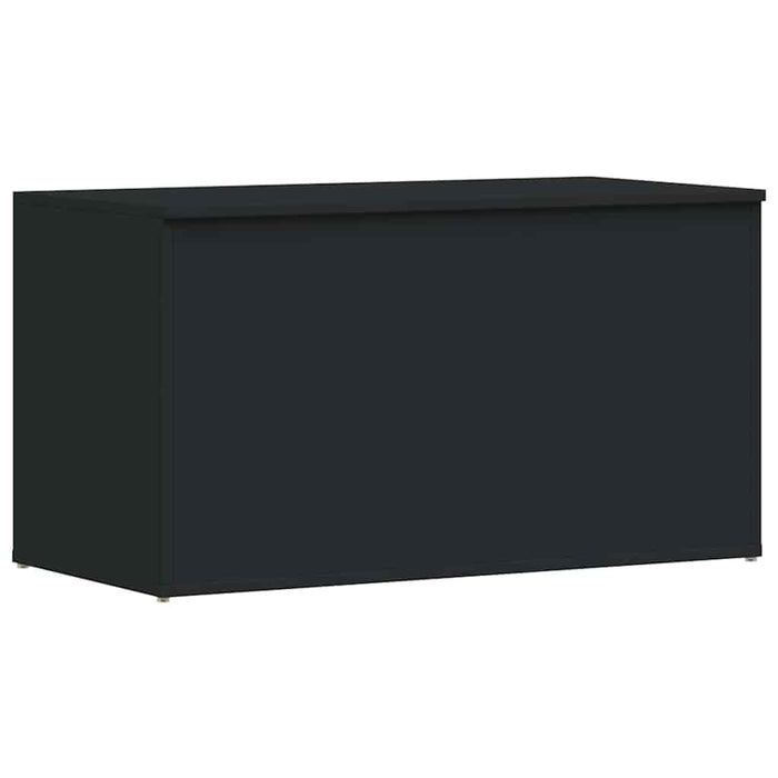 Cufăr de depozitare, negru, 84x42x46 cm, lemn compozit - WALTI WALTI