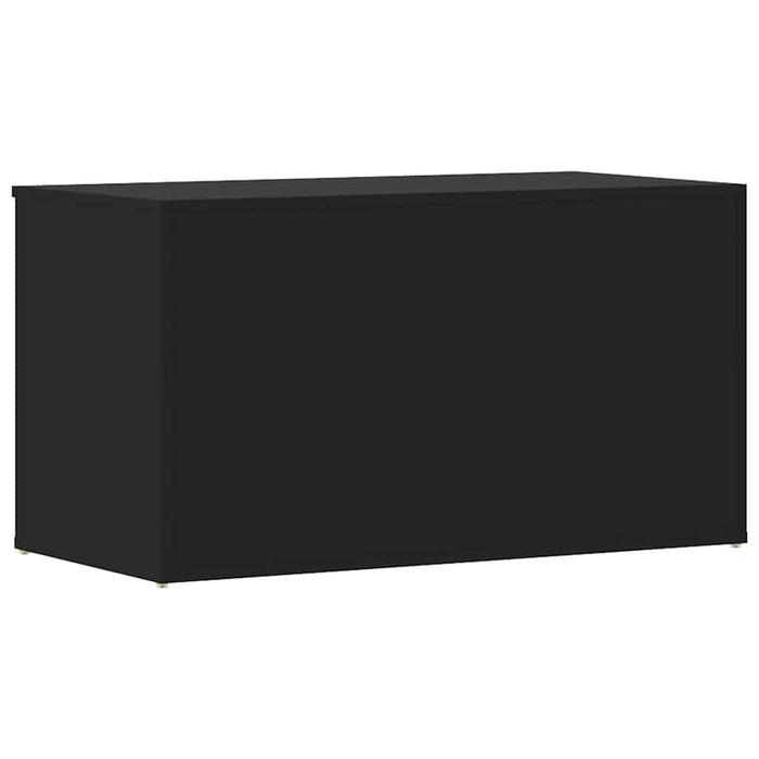 Cufăr de depozitare, negru, 84x42x46 cm, lemn compozit - WALTI WALTI
