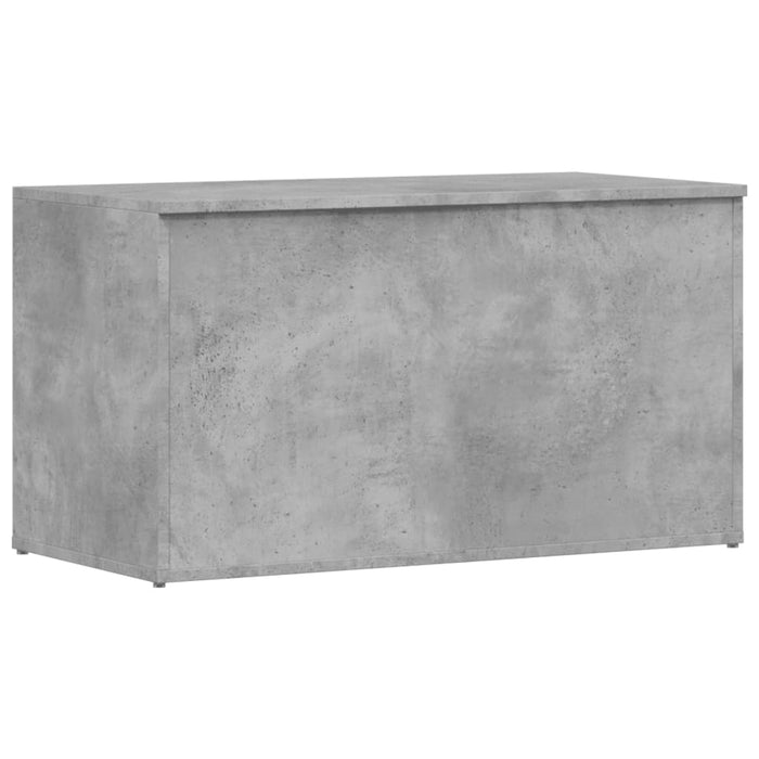 Cufăr de depozitare, gri beton, 84x42x46 cm, lemn compozit - WALTI WALTI