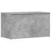 Cufăr de depozitare, gri beton, 84x42x46 cm, lemn compozit - WALTI WALTI