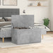 Cufăr de depozitare, gri beton, 84x42x46 cm, lemn compozit - WALTI WALTI