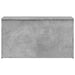 Cufăr de depozitare, gri beton, 84x42x46 cm, lemn compozit - WALTI WALTI