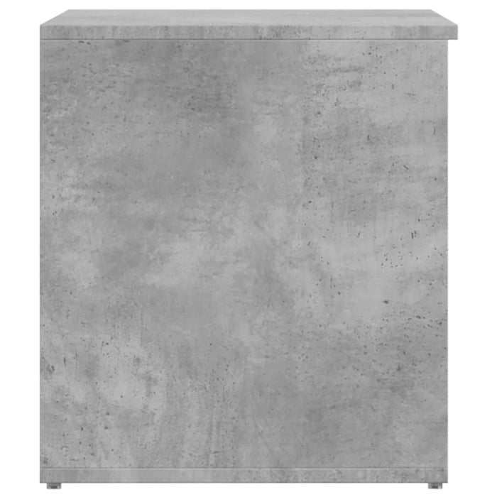 Cufăr de depozitare, gri beton, 84x42x46 cm, lemn compozit - WALTI WALTI