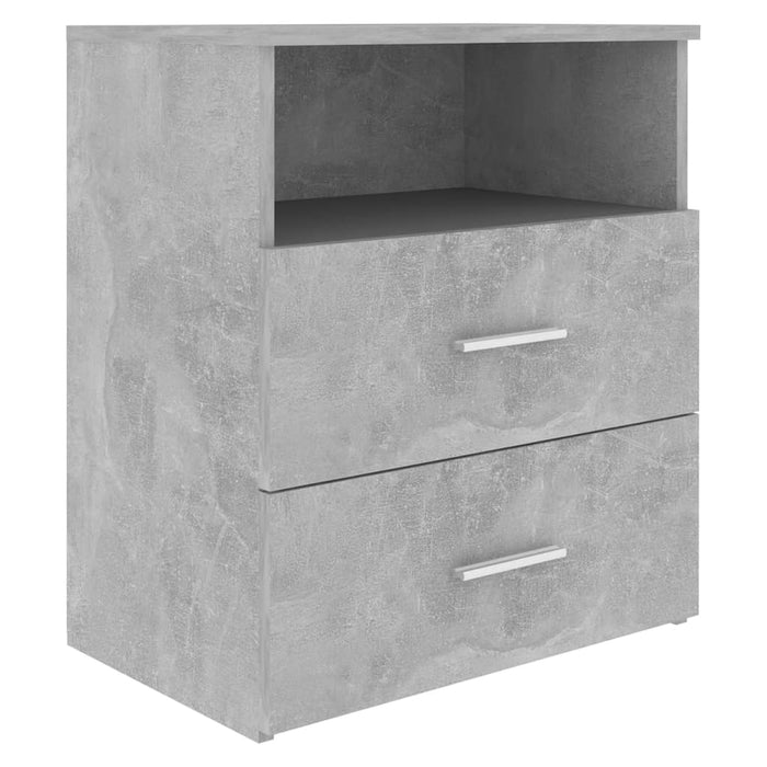 Noptieră, gri beton, 50x32x60 cm - WALTI WALTI