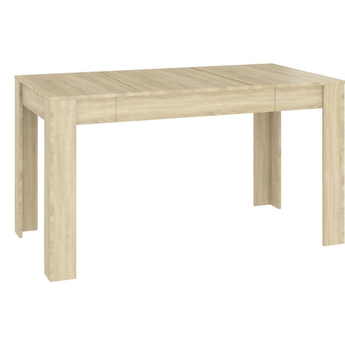 Masă de sufragerie stejar Sonoma 140x74,5x76 cm lemn prelucrat - WALTI WALTI