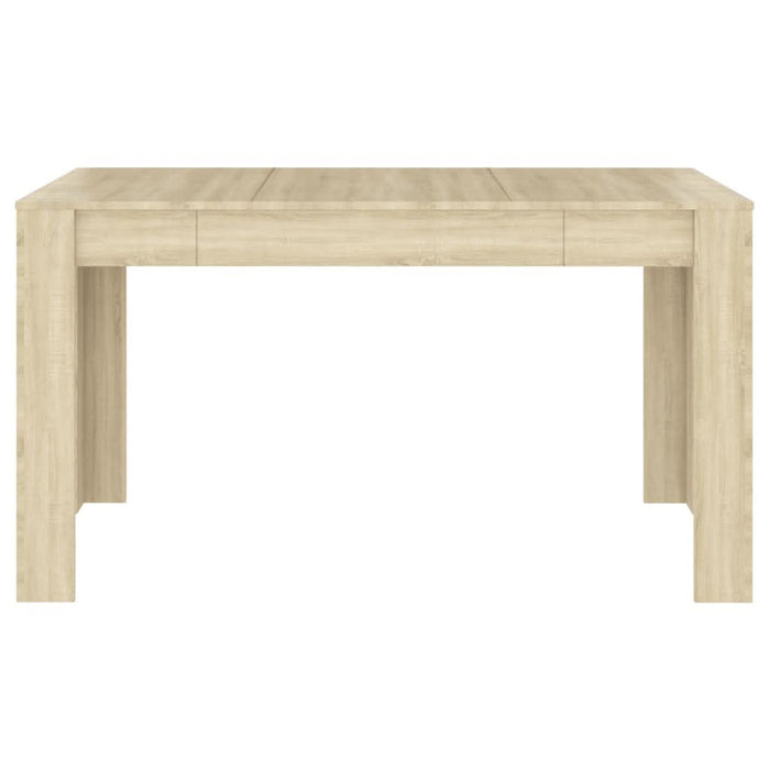Masă de sufragerie stejar Sonoma 140x74,5x76 cm lemn prelucrat - WALTI WALTI