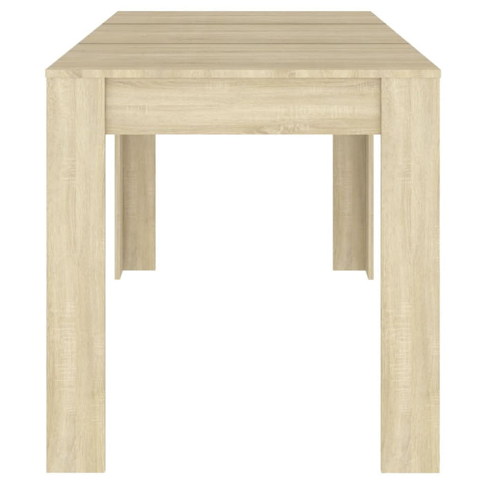 Masă de sufragerie stejar Sonoma 140x74,5x76 cm lemn prelucrat - WALTI WALTI